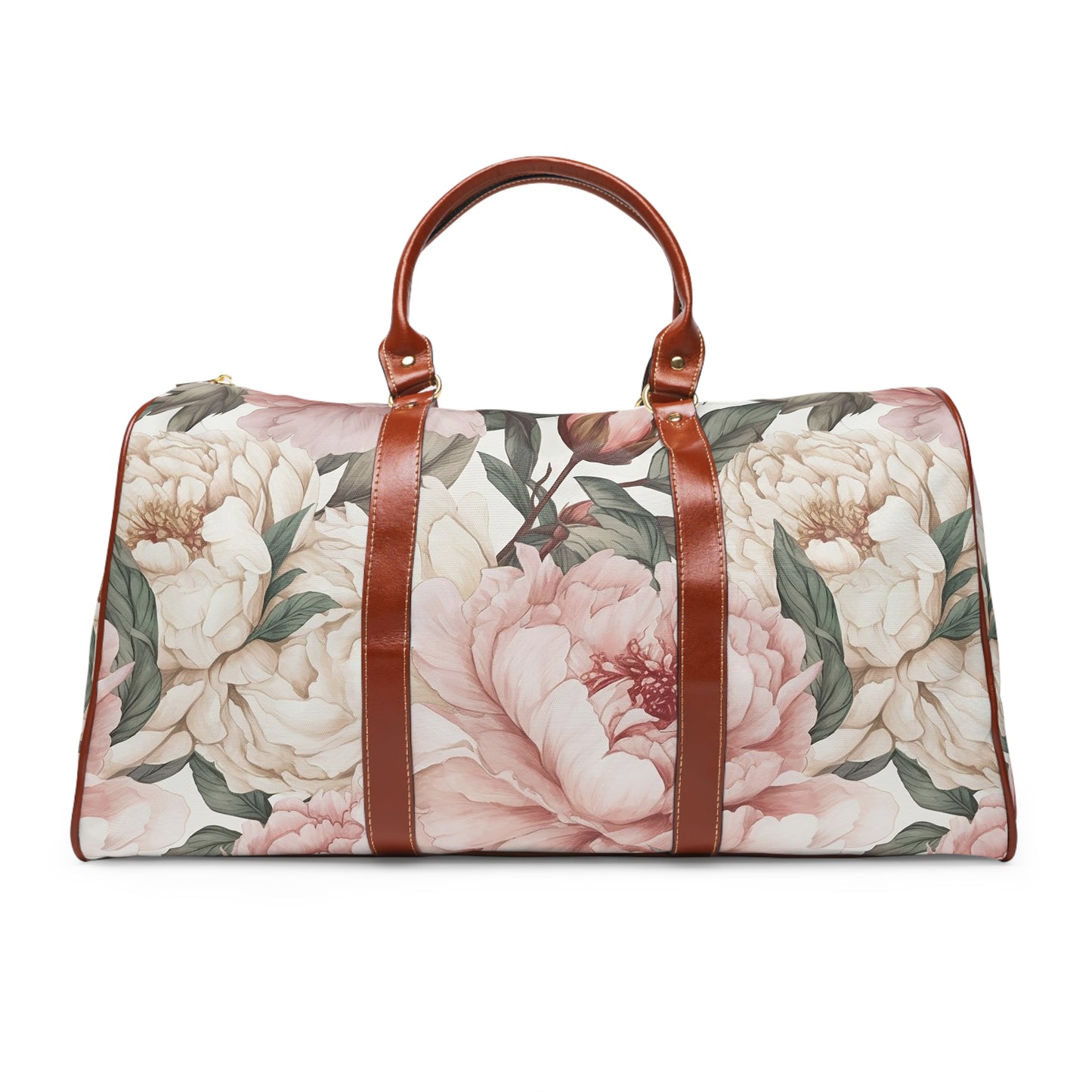 Floral Waterproof Travel Bag for Stylish Getaways, Luggage, Weekender, Gym Bag, Everyday Use