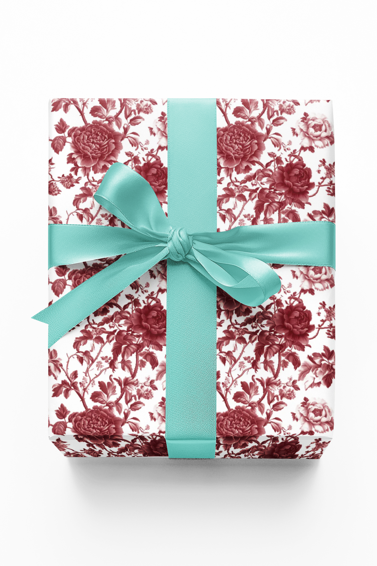 Elegant Floral Wrapping Paper, Gift Wrap, Birthday, Wedding, Special Occasions, Vintage-Inspired Design