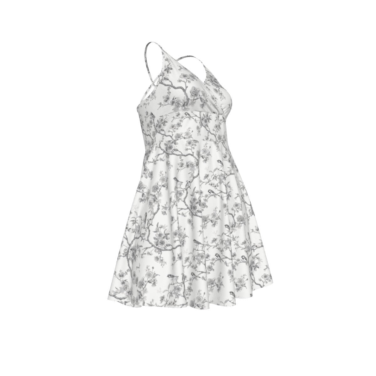 All-Over Print Women‘s Cross Cami Dress