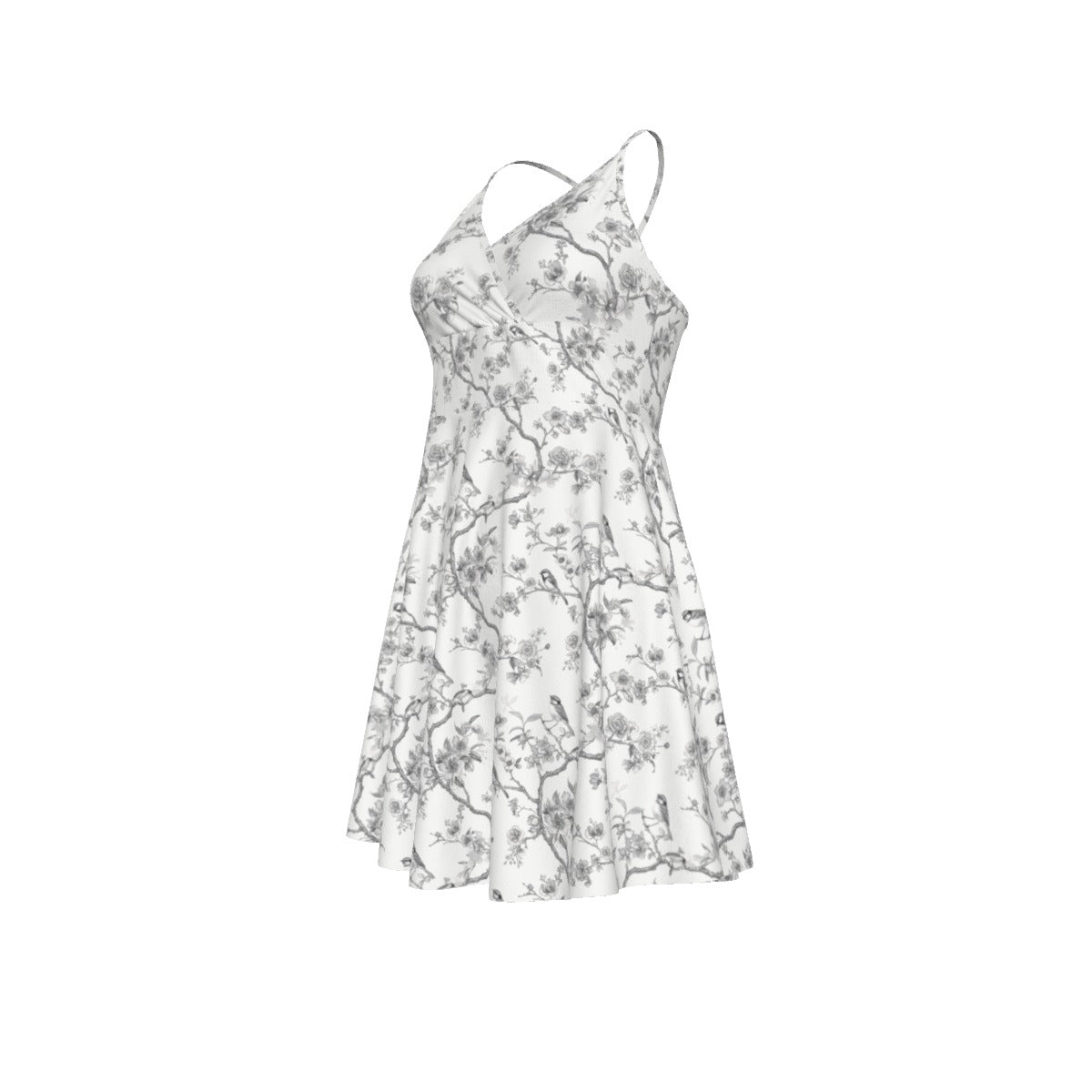 All-Over Print Women‘s Cross Cami Dress