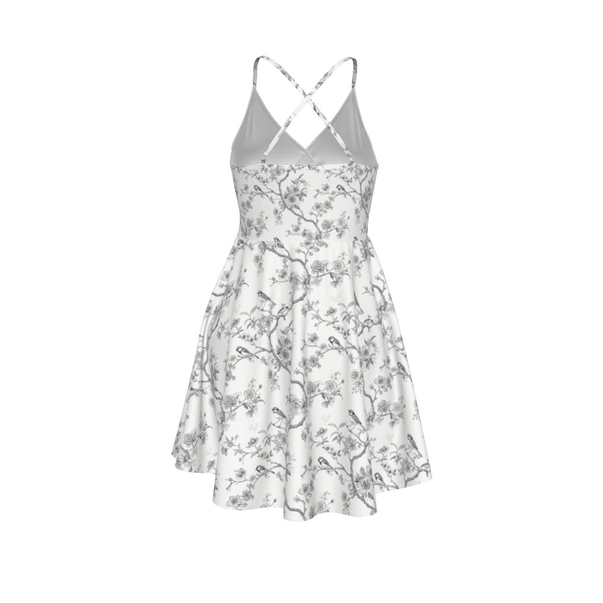 All-Over Print Women‘s Cross Cami Dress