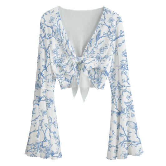 All-Over Print Women's Blouse