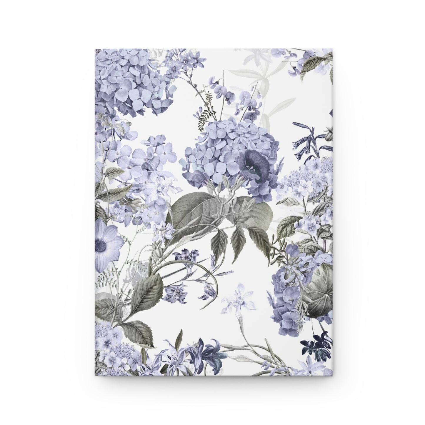 Hardcover Journal Matte, Blue Toile Journal