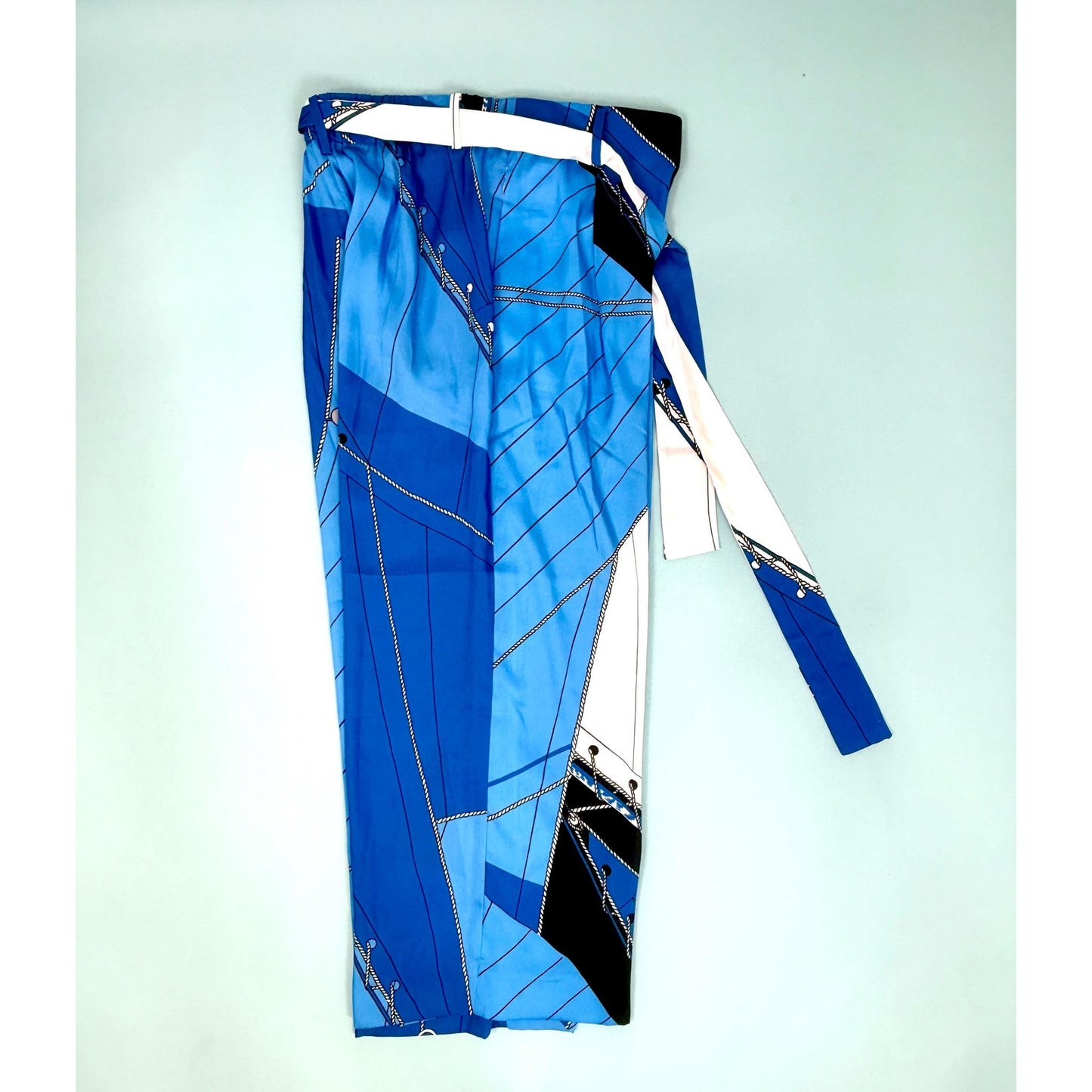 J CREW Womens sailing themed palazo pants