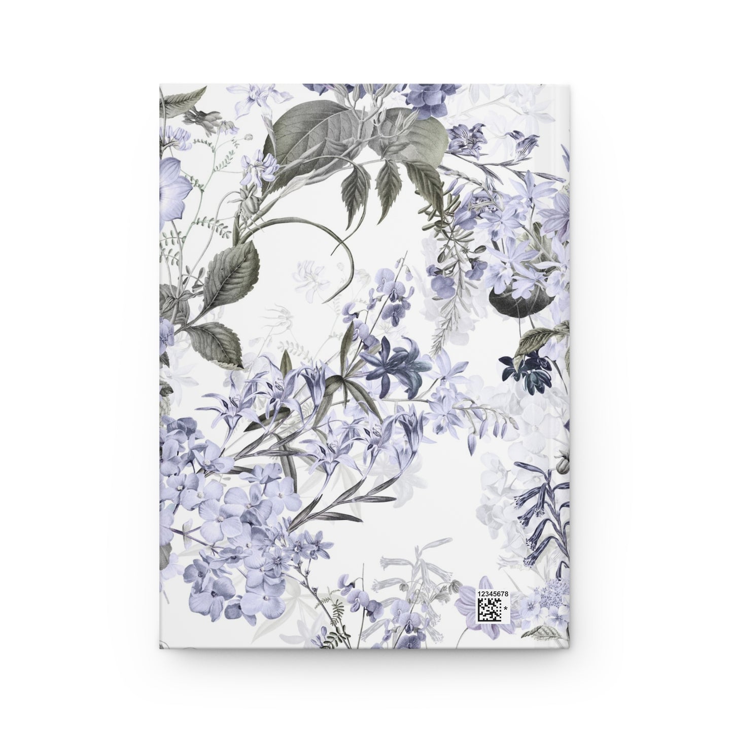 Hardcover Journal Matte, Blue Toile Journal