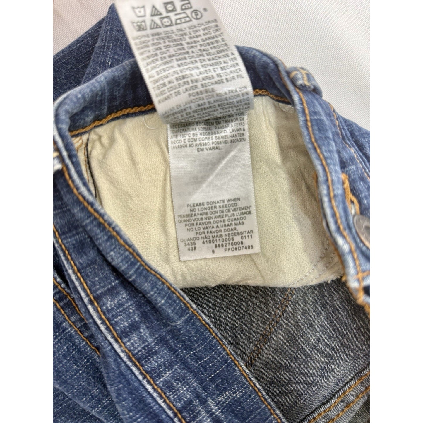 Vintage Levi Denim Mini Skirt Dark Blue-slit- 512 size 6