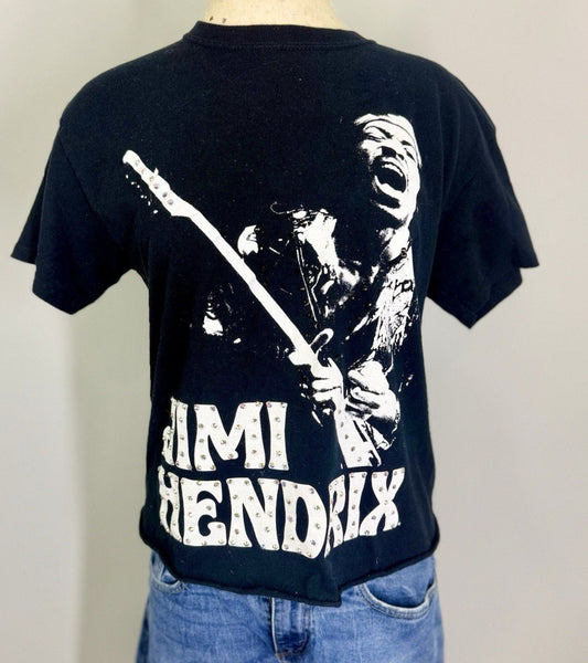 Authentic Vintage 70’s Jimi Hendrix t shirt w rhinestones