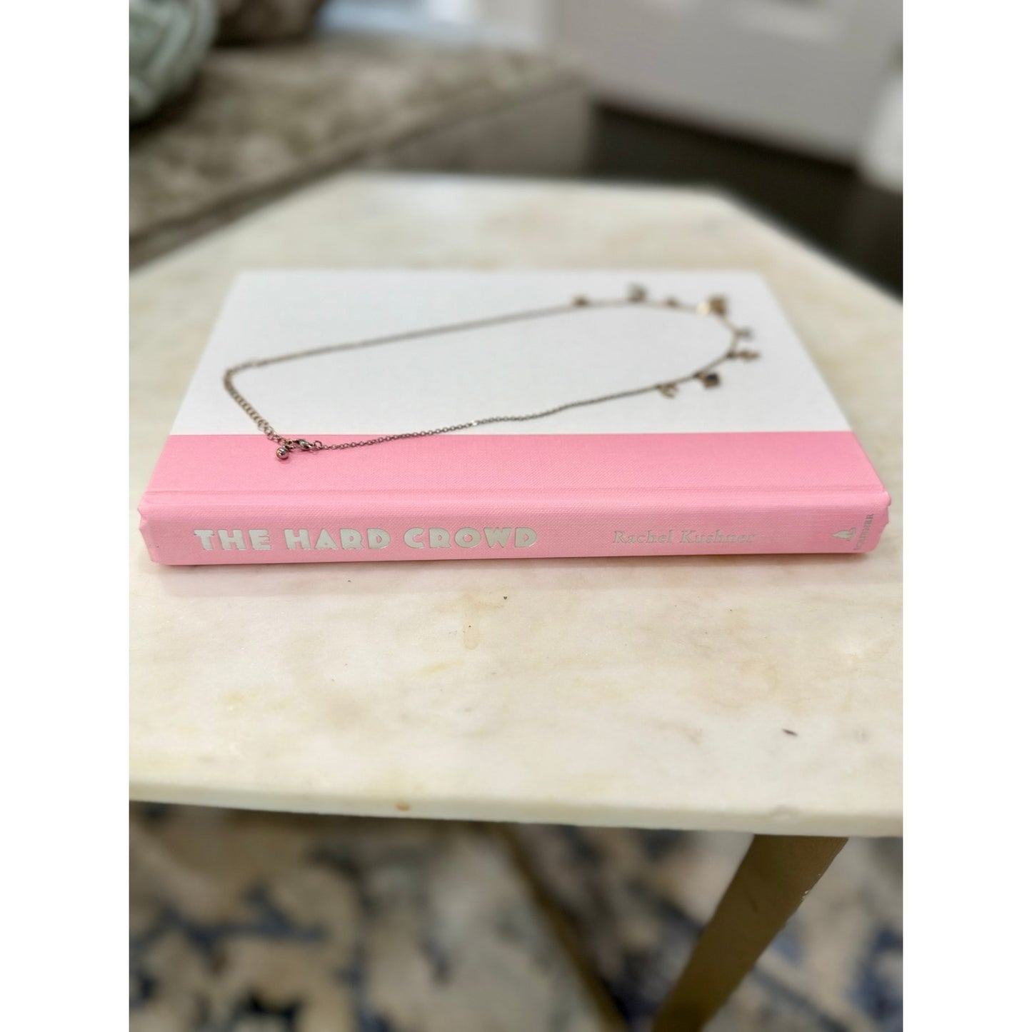 Vintage charm celestial necklace, vintage necklace, moon and star necklace