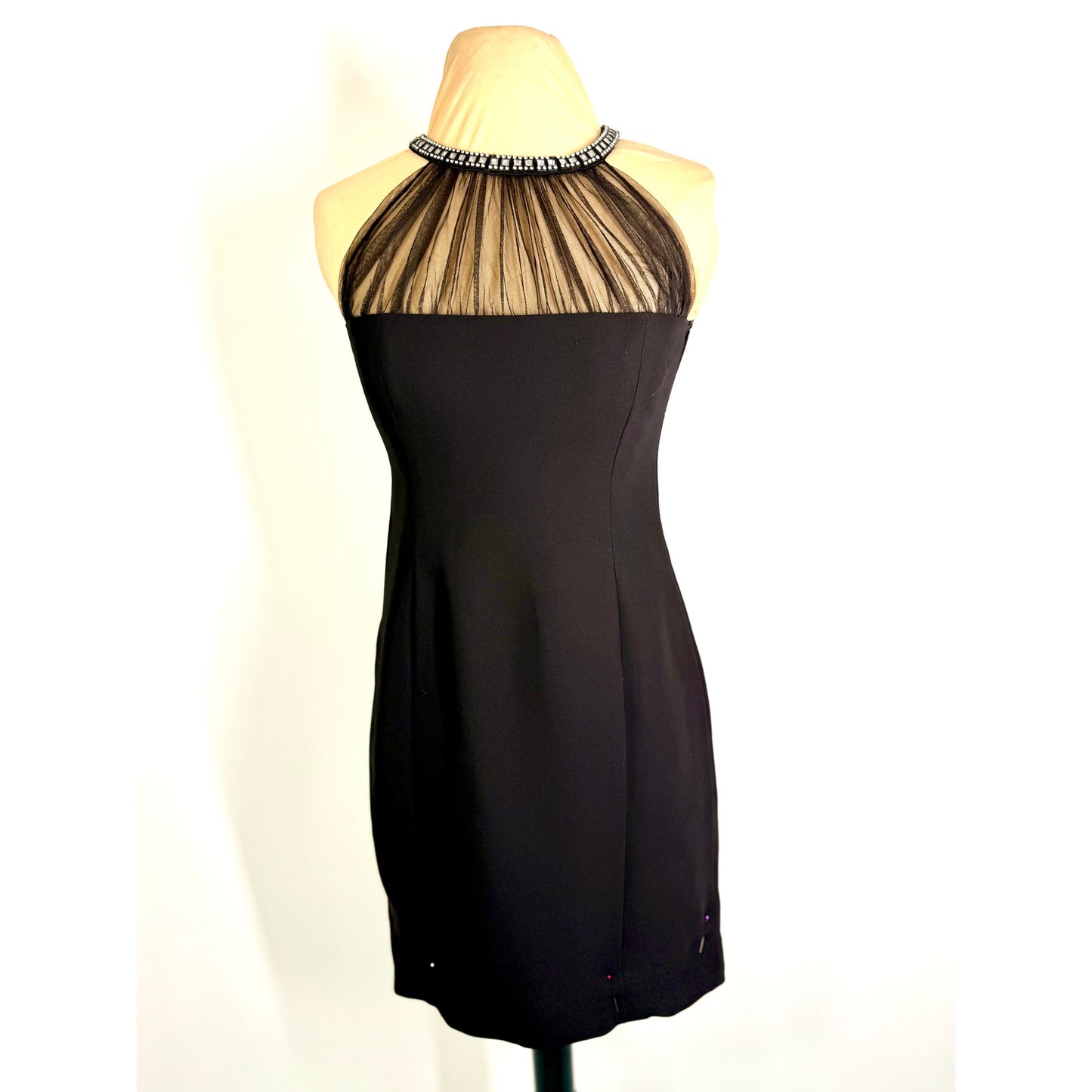 Vintage Evan Piccone little black dress, size 4 , vintage black dress