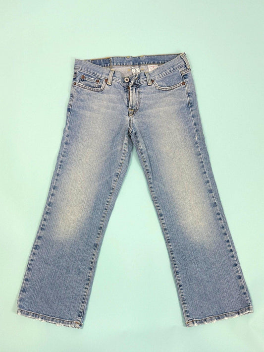 Lucky Brand American made Vintage Dungarees, 100% Cotton Vintage Skinny Bootcut Luck Brand denim jeans size 6/28