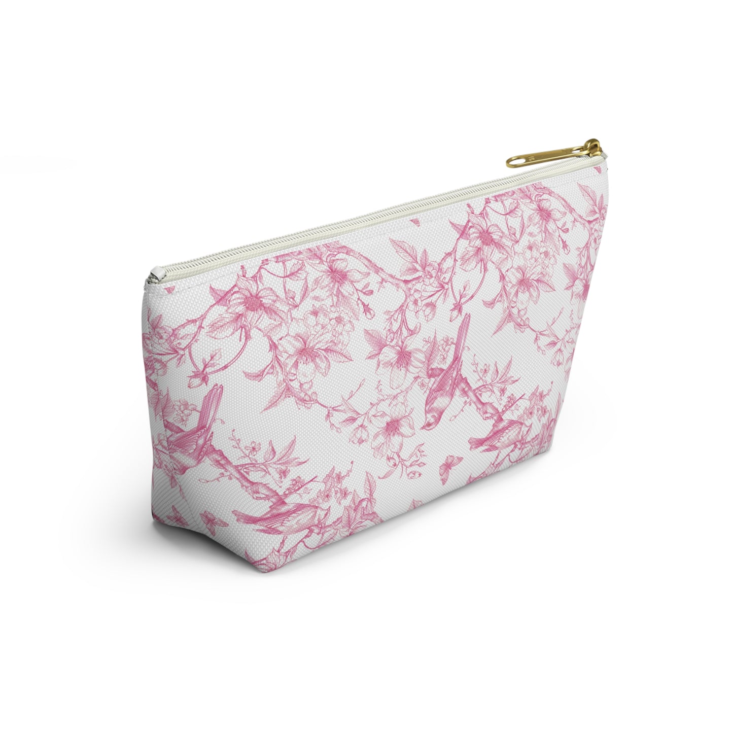 Chic Accessory Pouch, Stylish Makeup Bag, Hot Mess Storage, Cute Toiletry Case, Feminine Travel Organizer