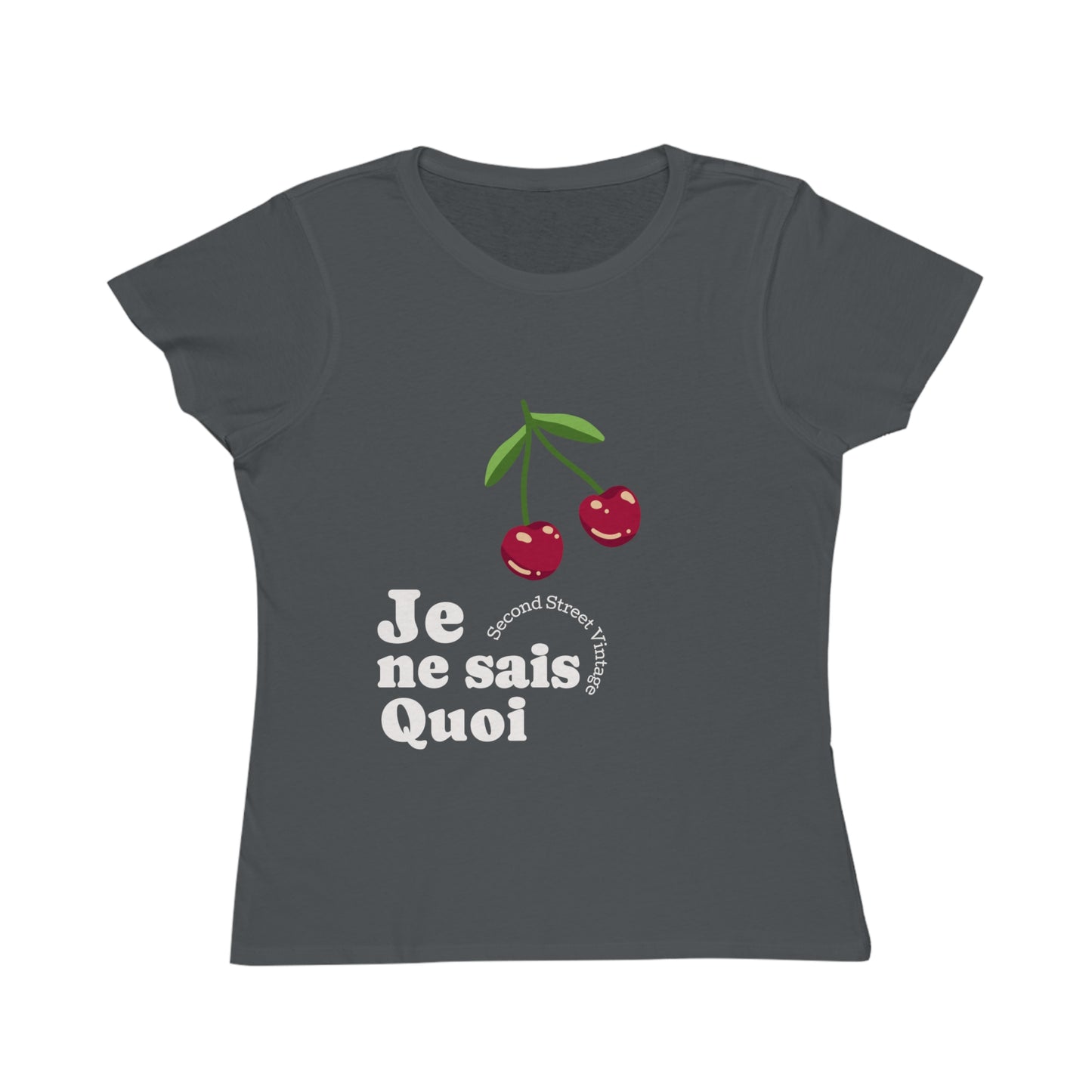 Organic Women's T-Shirt with Cherry Design - Cute and Comfortable Casual Wear, Summer Style, Gift for Her, Nature Lovers, Eco-Friendly [...]