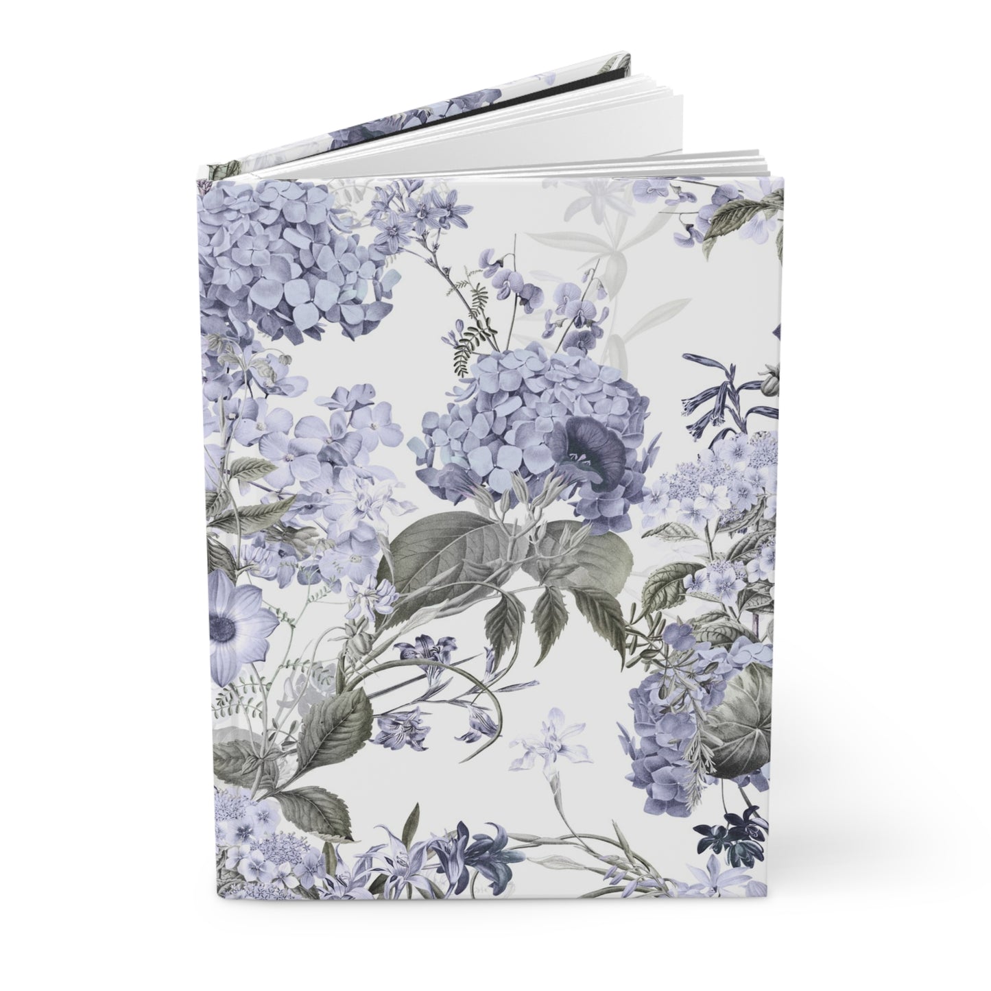Hardcover Journal Matte, Blue Toile Journal