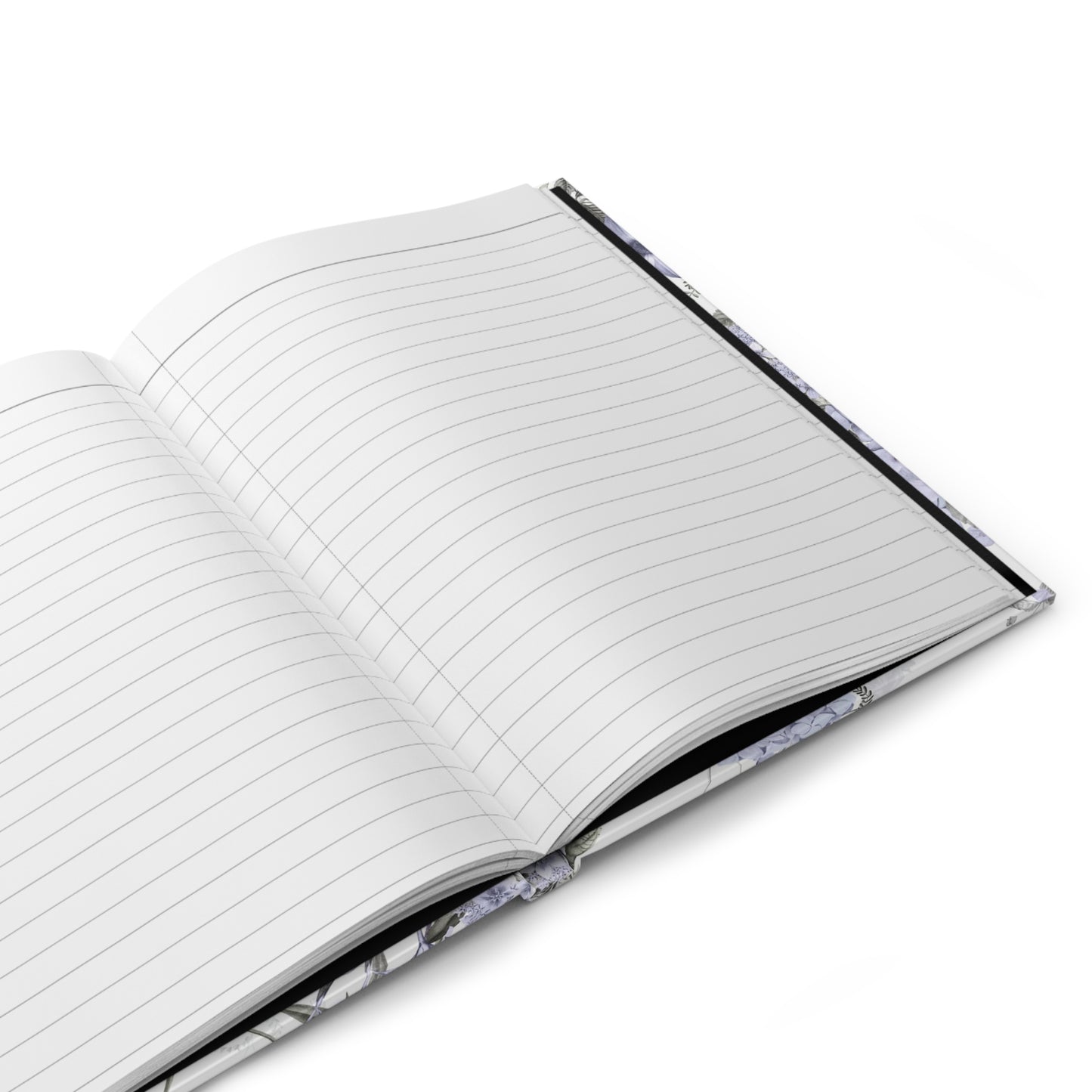 Hardcover Journal Matte, Blue Toile Journal