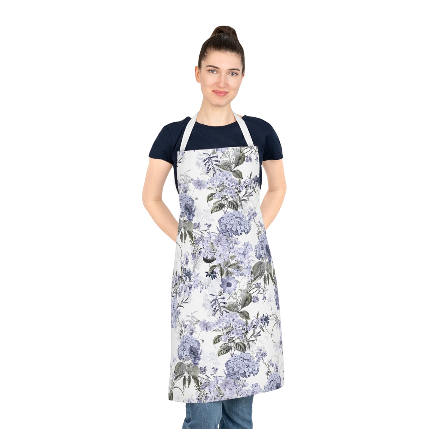 Floral Adult Apron, Vintage Kitchen Apron, Home Cooking Gift, Gardening Apron, Great for Mother's Day