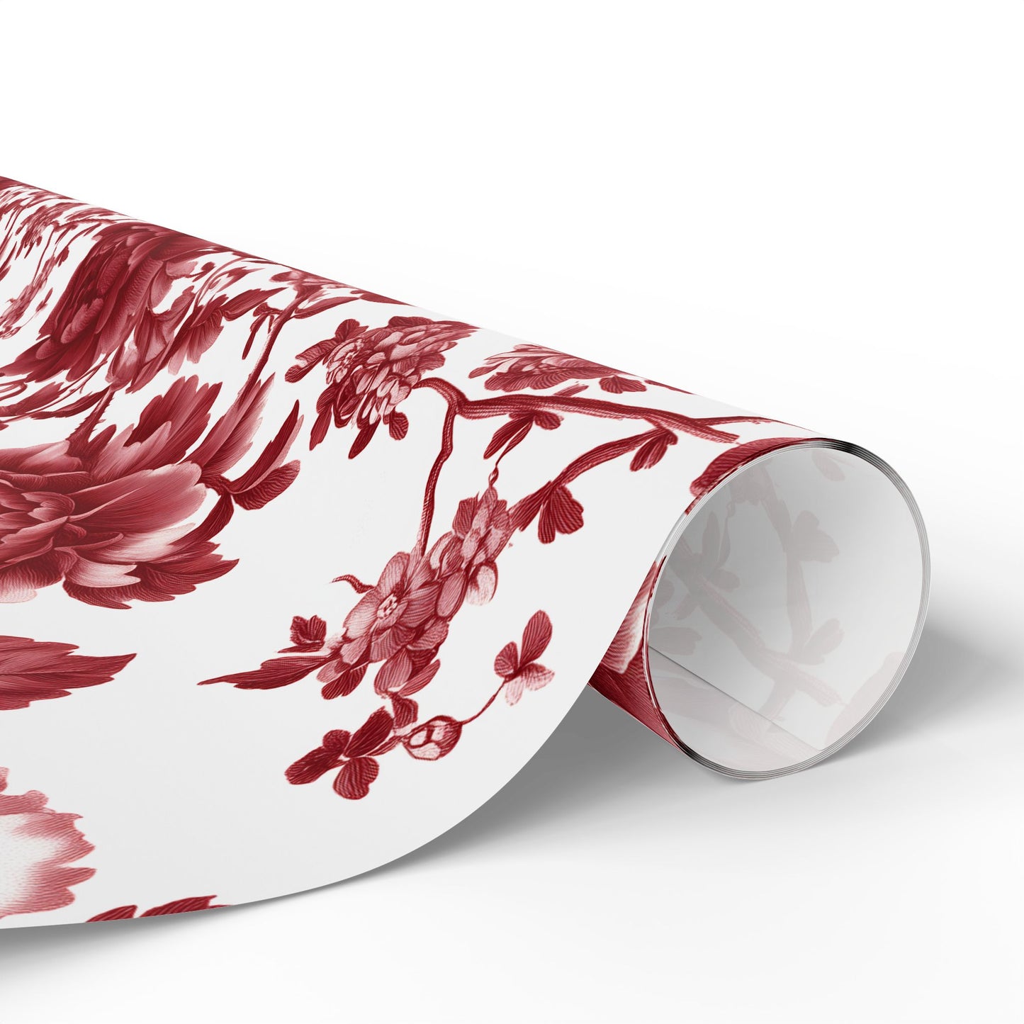 Elegant Floral Wrapping Paper, Gift Wrap, Birthday, Wedding, Special Occasions, Vintage-Inspired Design