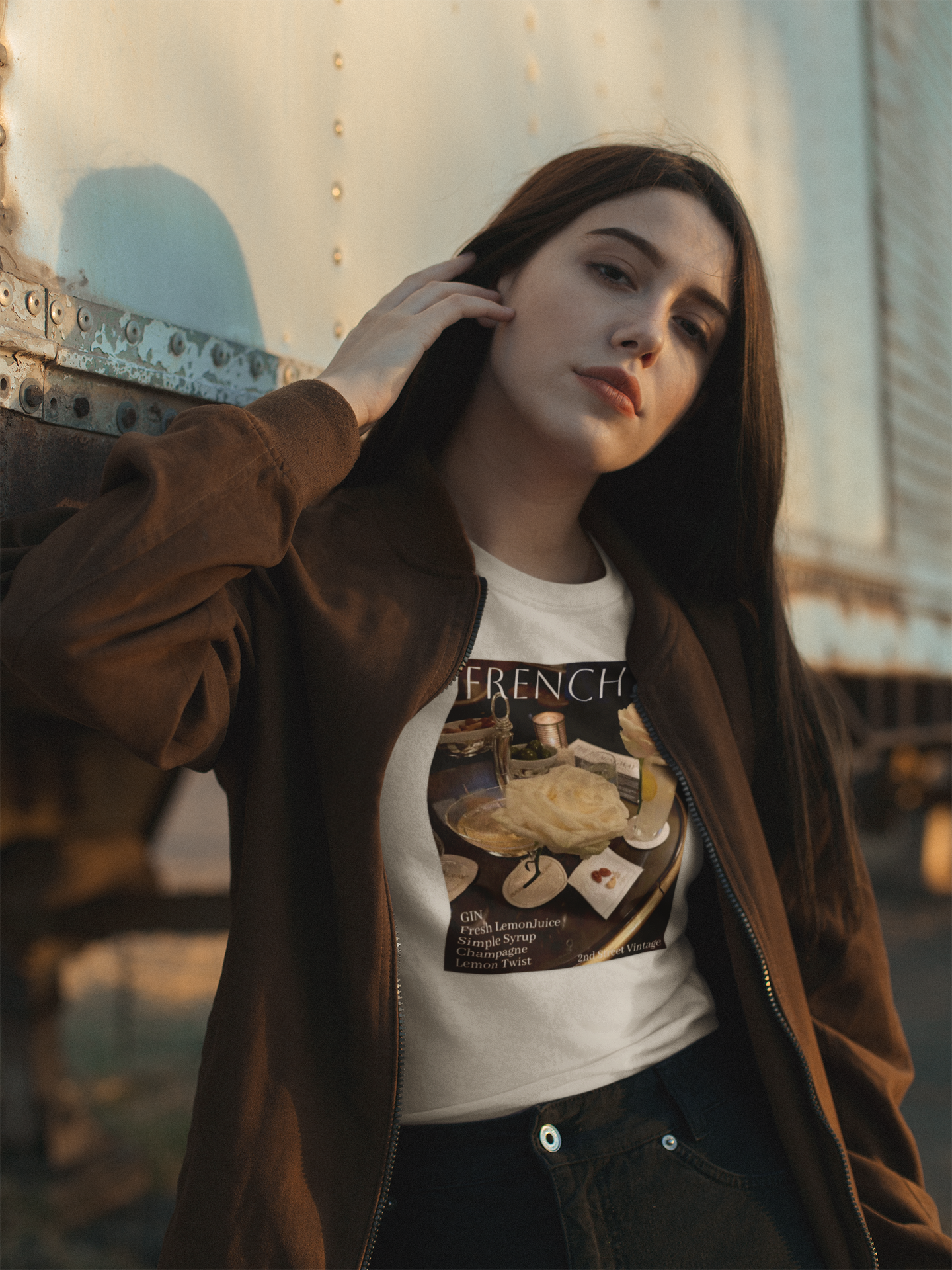 French 75 Elegant Organic Women's Classic T-Shirt with Floral Image | Casual Style, Gift for Nature Lovers, Eco-Friendly Apparel, Summer [...]