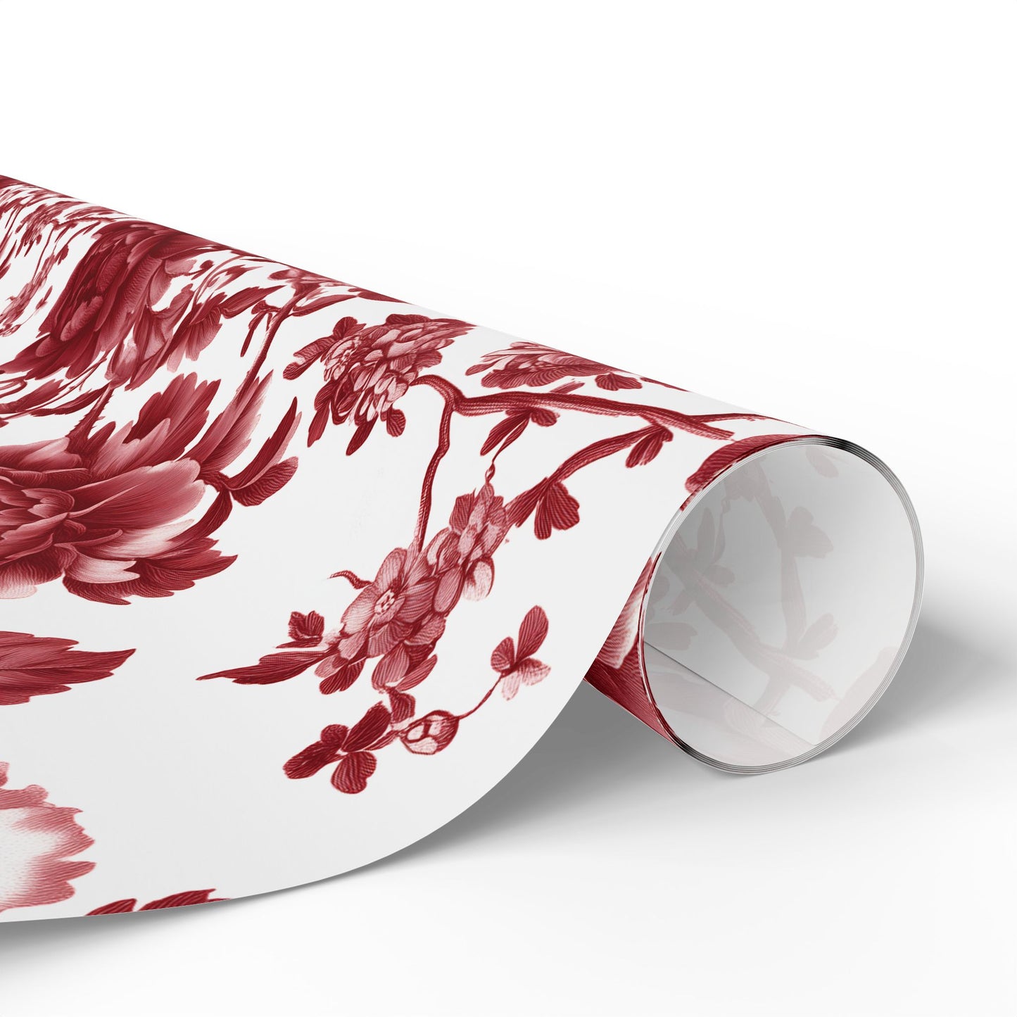 Elegant Floral Wrapping Paper, Gift Wrap, Birthday, Wedding, Special Occasions, Vintage-Inspired Design