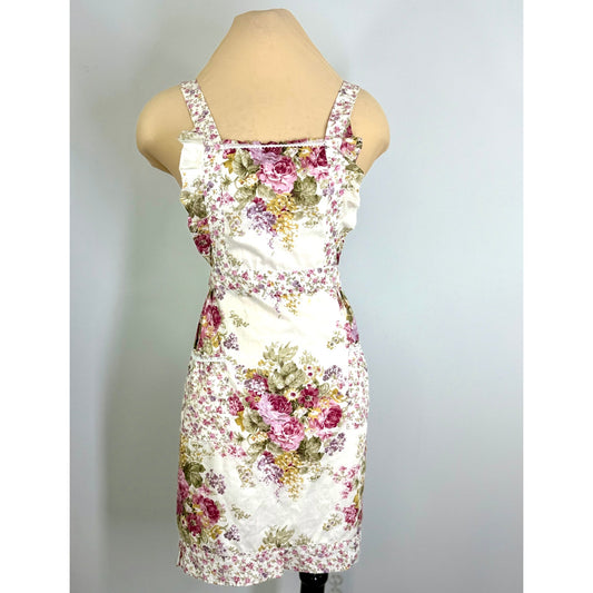 Vintage French Country floral apron