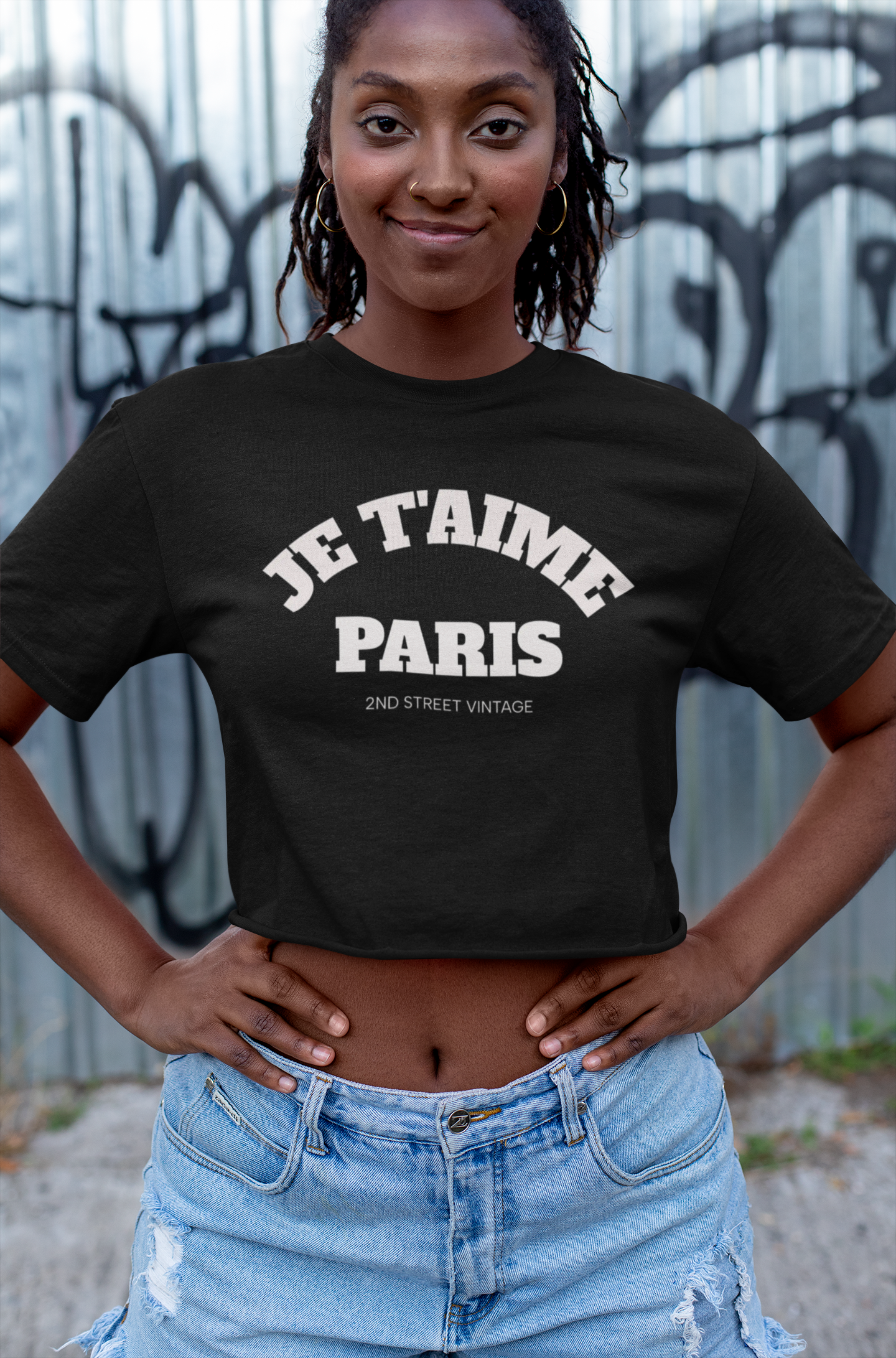 Je T'aime Paris Graphic Tee