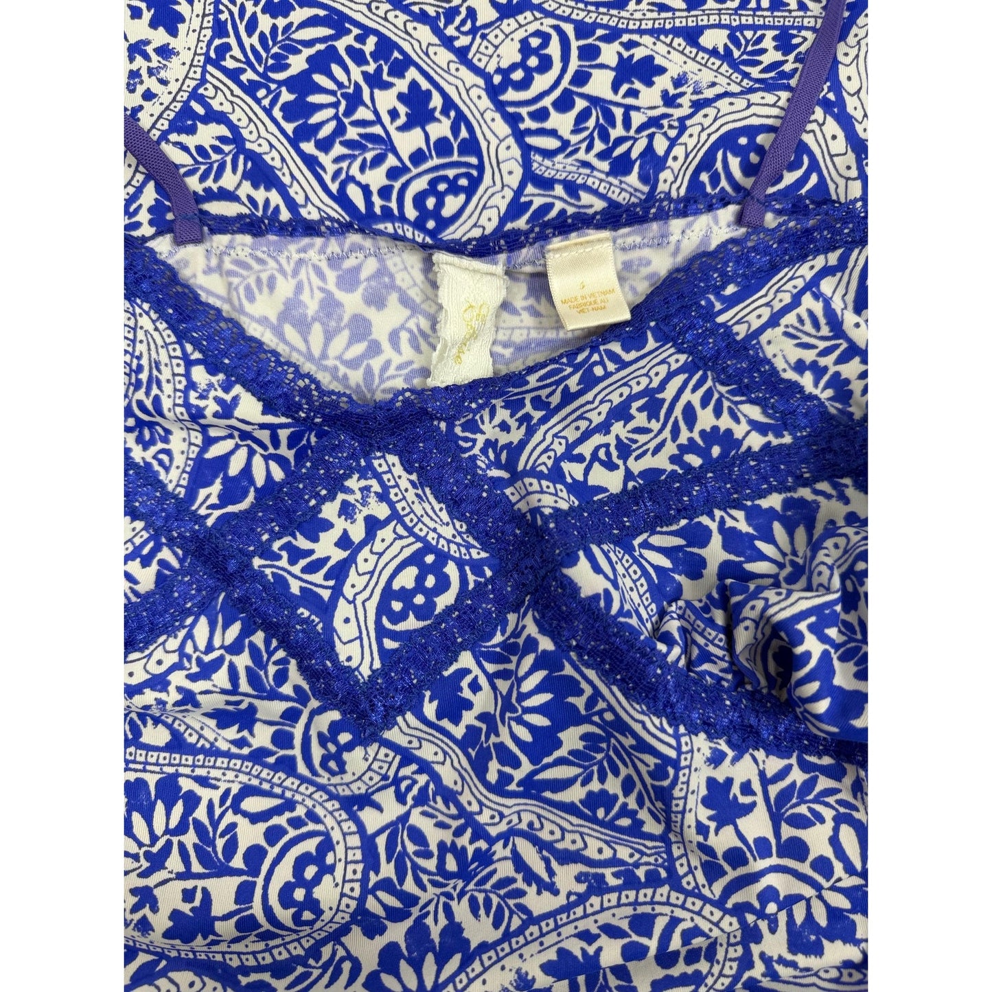 Small Anthropologie Vintage blue negligee