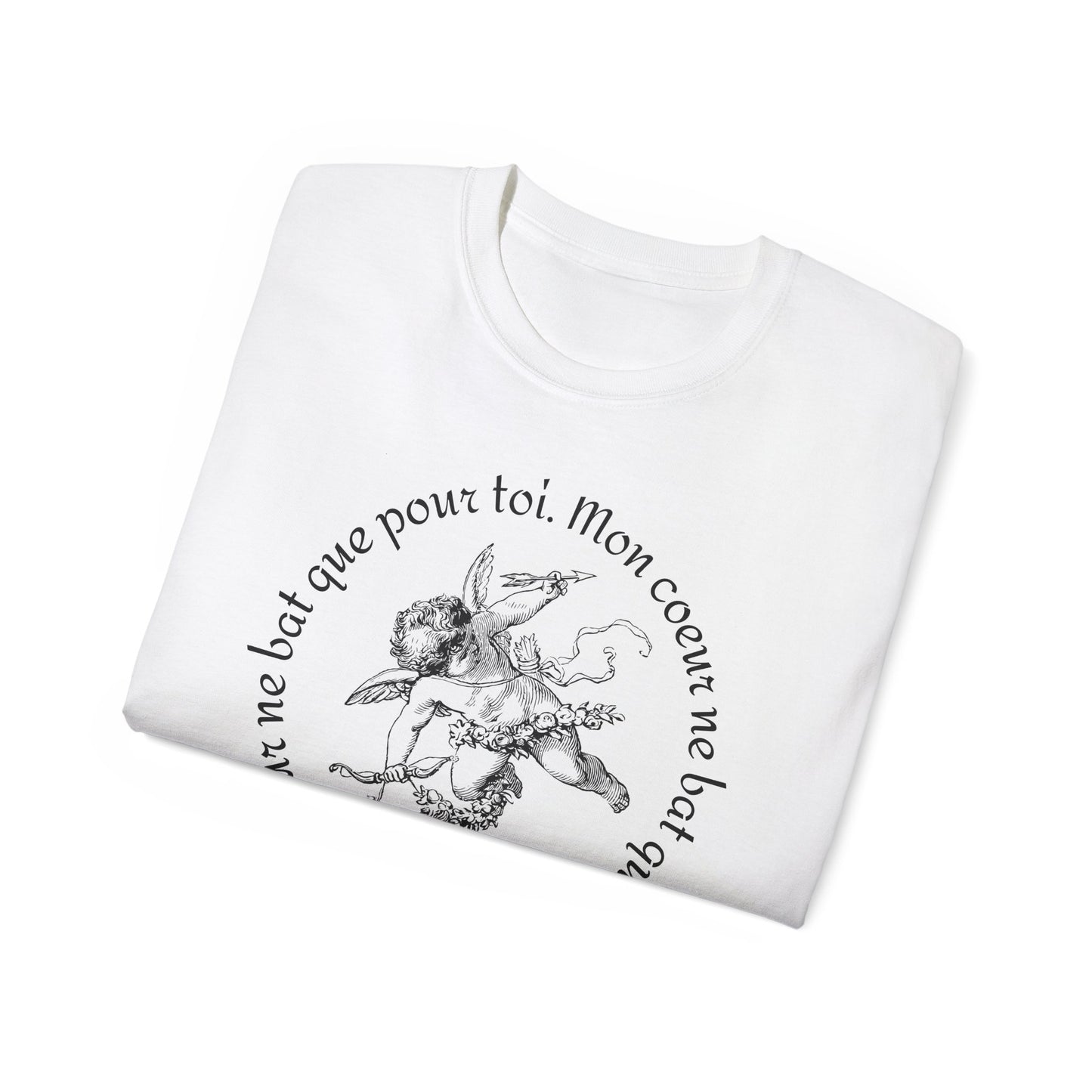 French Love T Shirt, French sayings T, Romantic Graphic Tee, Perfect Gift for Couples, Vintage-Inspired T-Shirt,