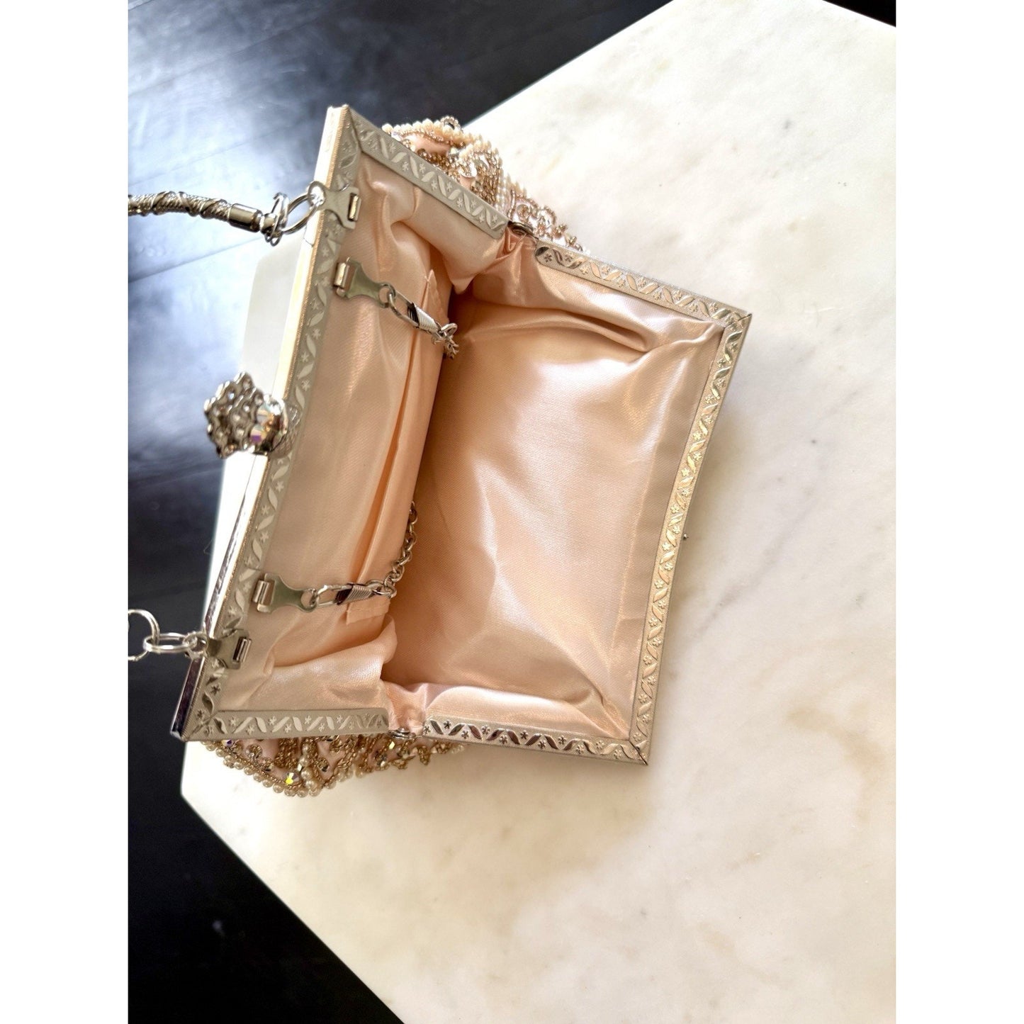 Vintage Rhinestone Evening Purse