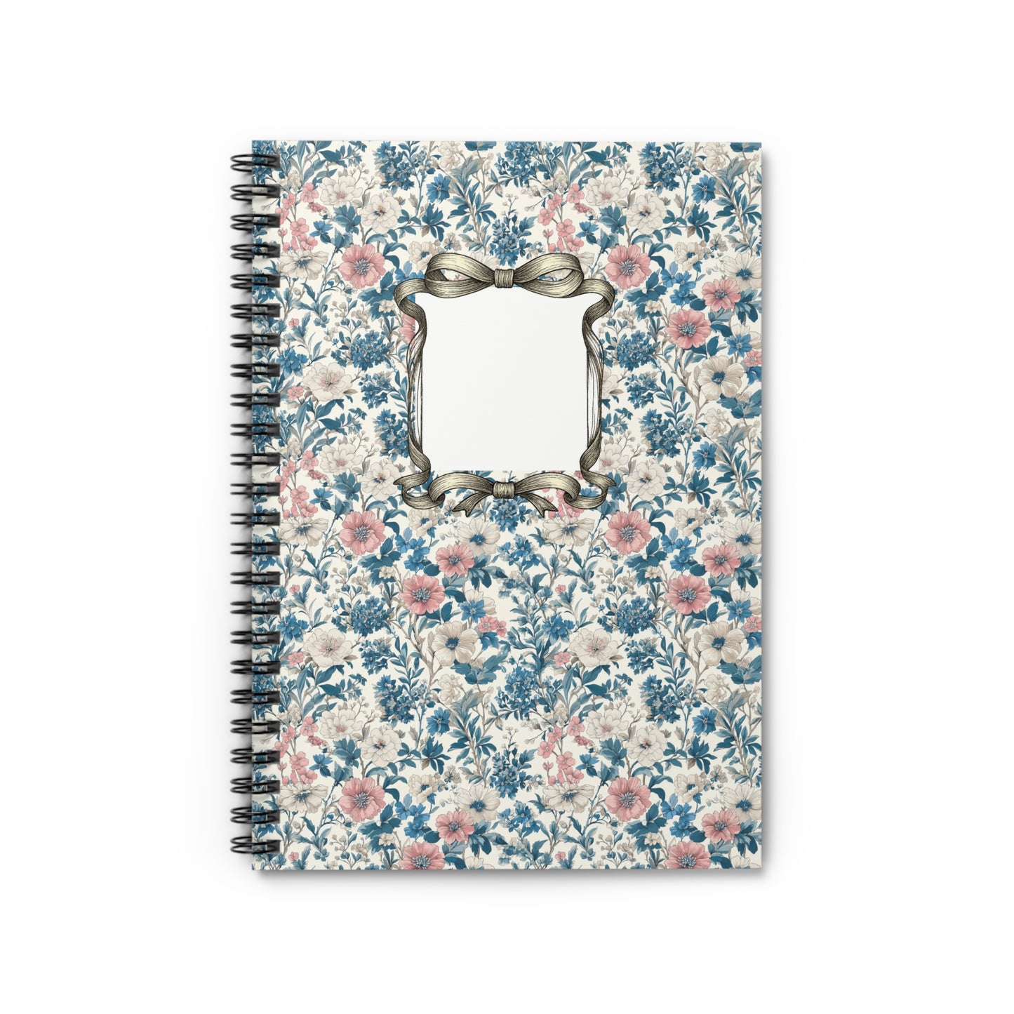 Floral Design Spiral Notebook - Perfect for Journaling, Gift for Students, Work Notes, Wedding Planning, or Daily Inspiration