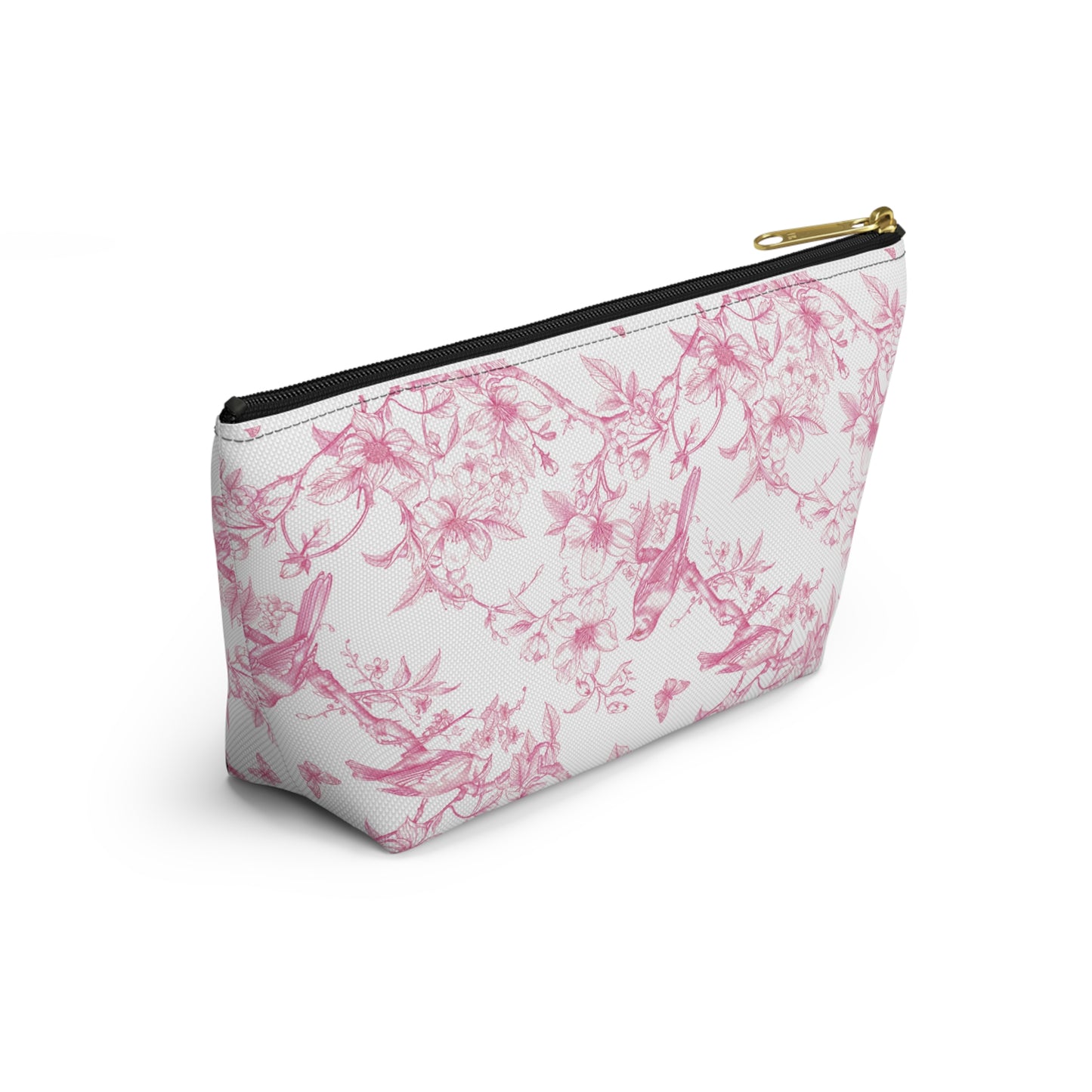 Chic Accessory Pouch, Stylish Makeup Bag, Hot Mess Storage, Cute Toiletry Case, Feminine Travel Organizer