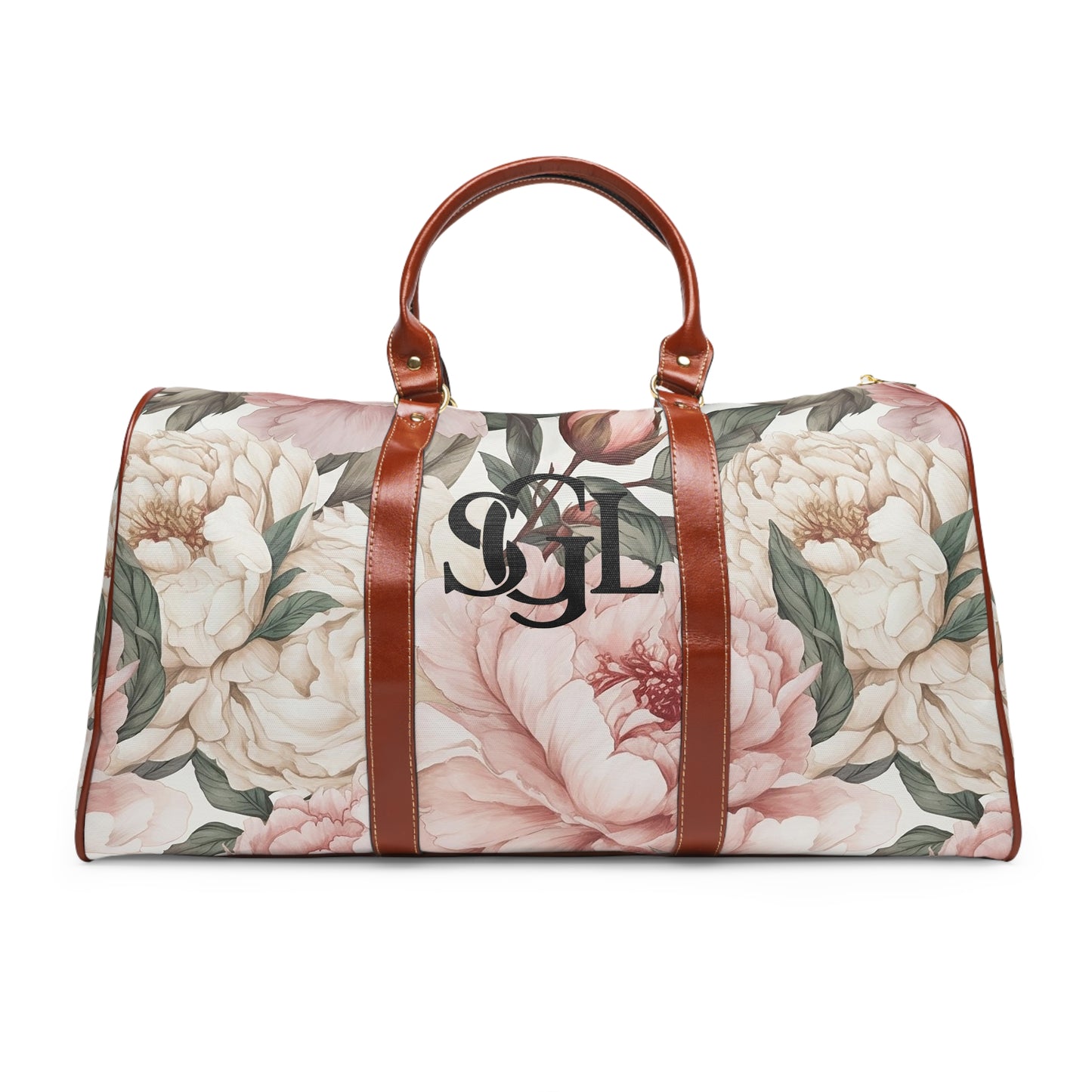 Floral Waterproof Travel Bag for Stylish Getaways, Luggage, Weekender, Gym Bag, Everyday Use