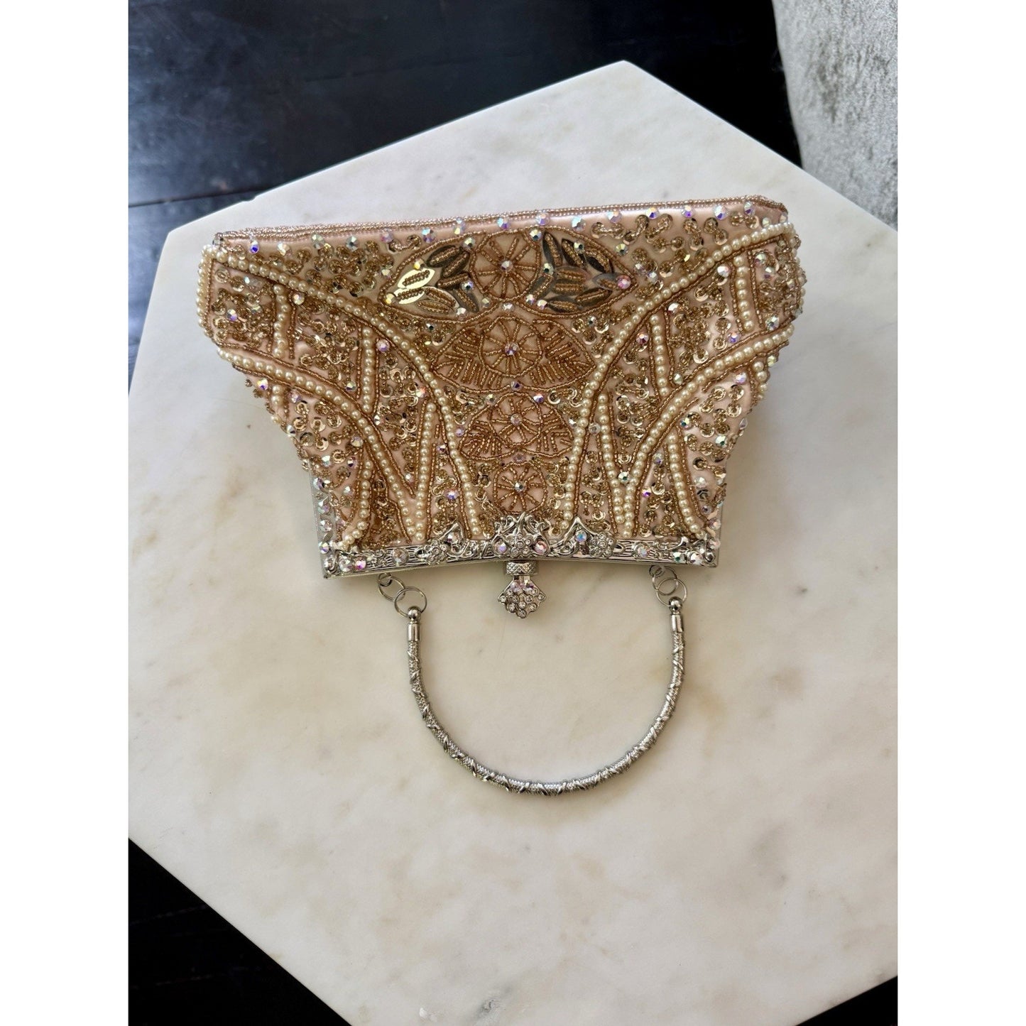 Vintage Rhinestone Evening Purse