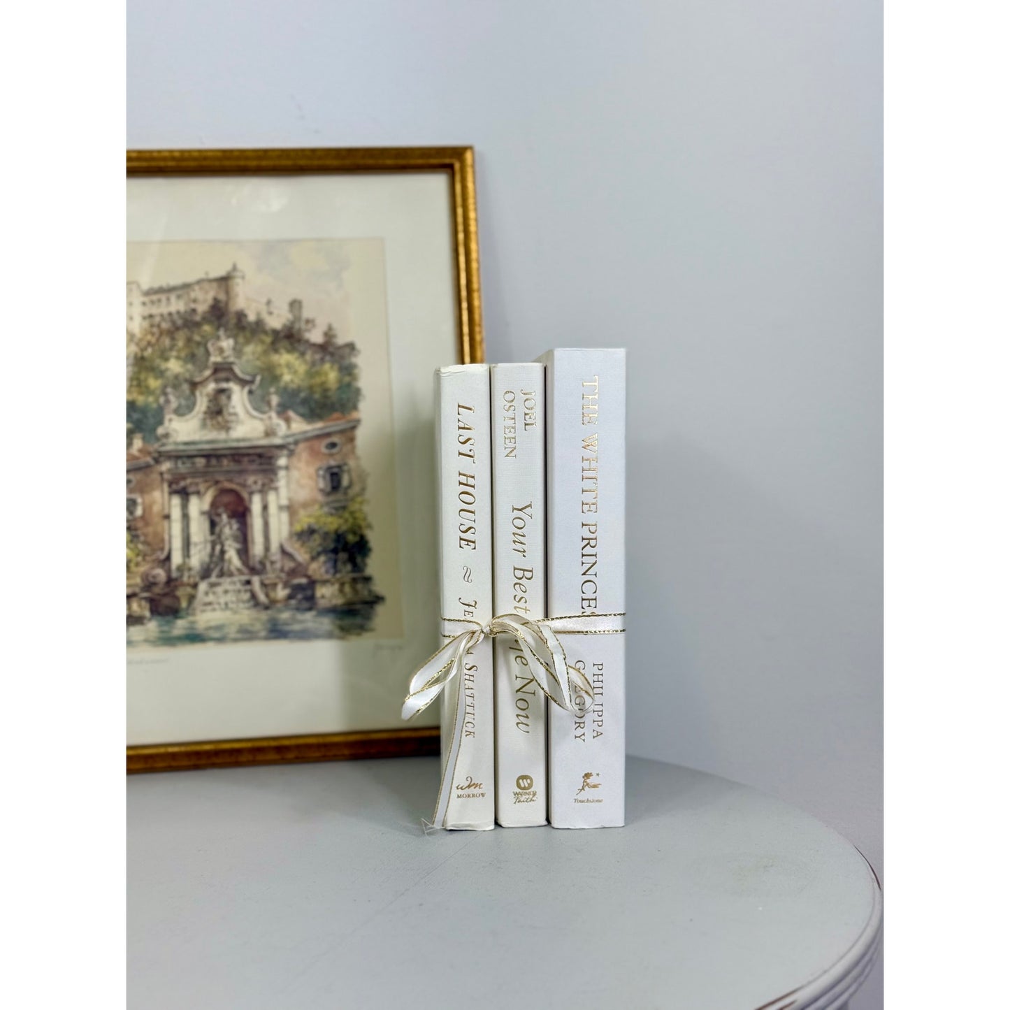 Vintage Artwork featuring Saltzburg Castle, Artist T Elsinger