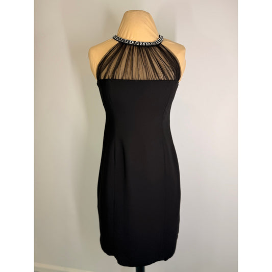 Vintage Evan Piccone little black dress, size 4 , vintage black dress