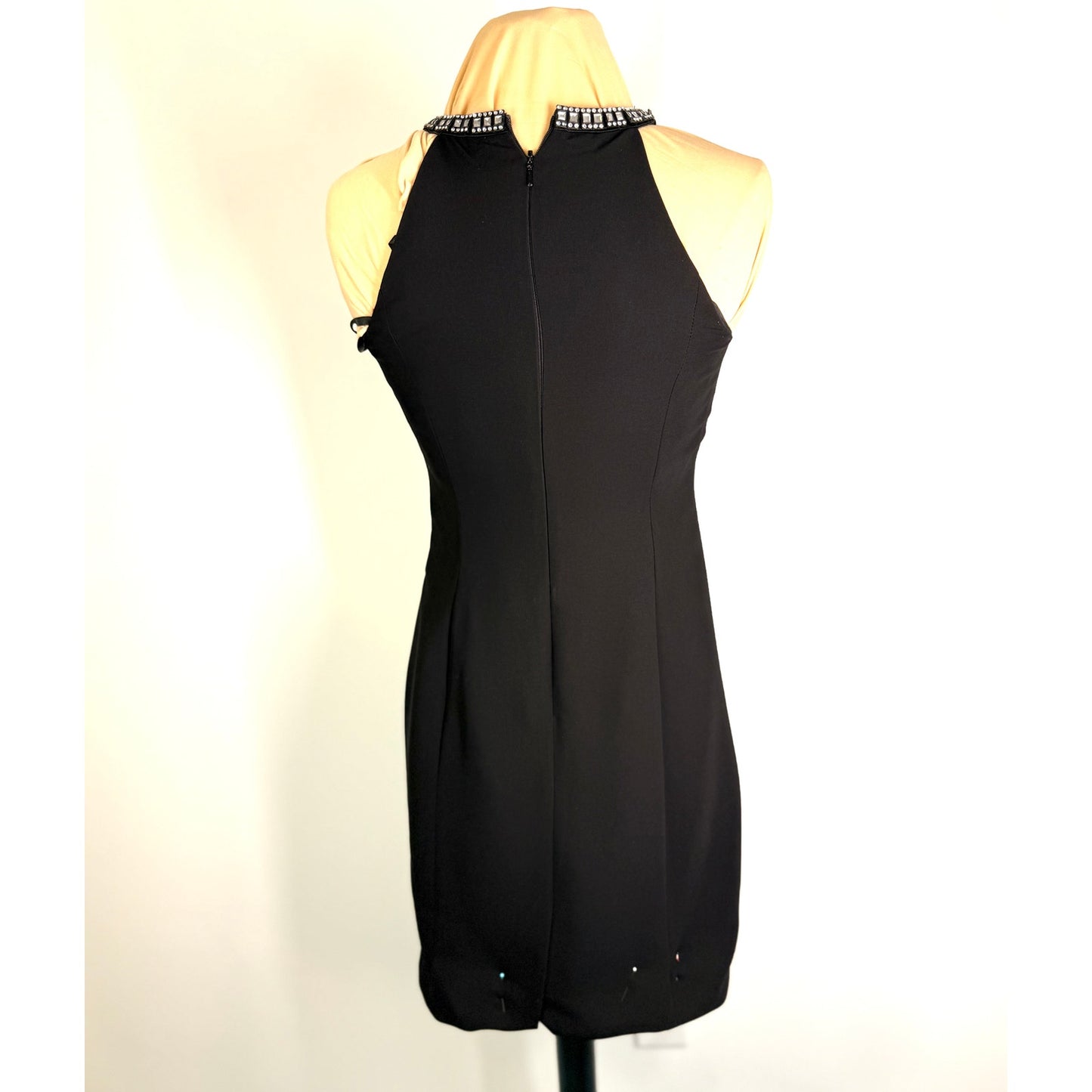Vintage Evan Piccone little black dress, size 4 , vintage black dress
