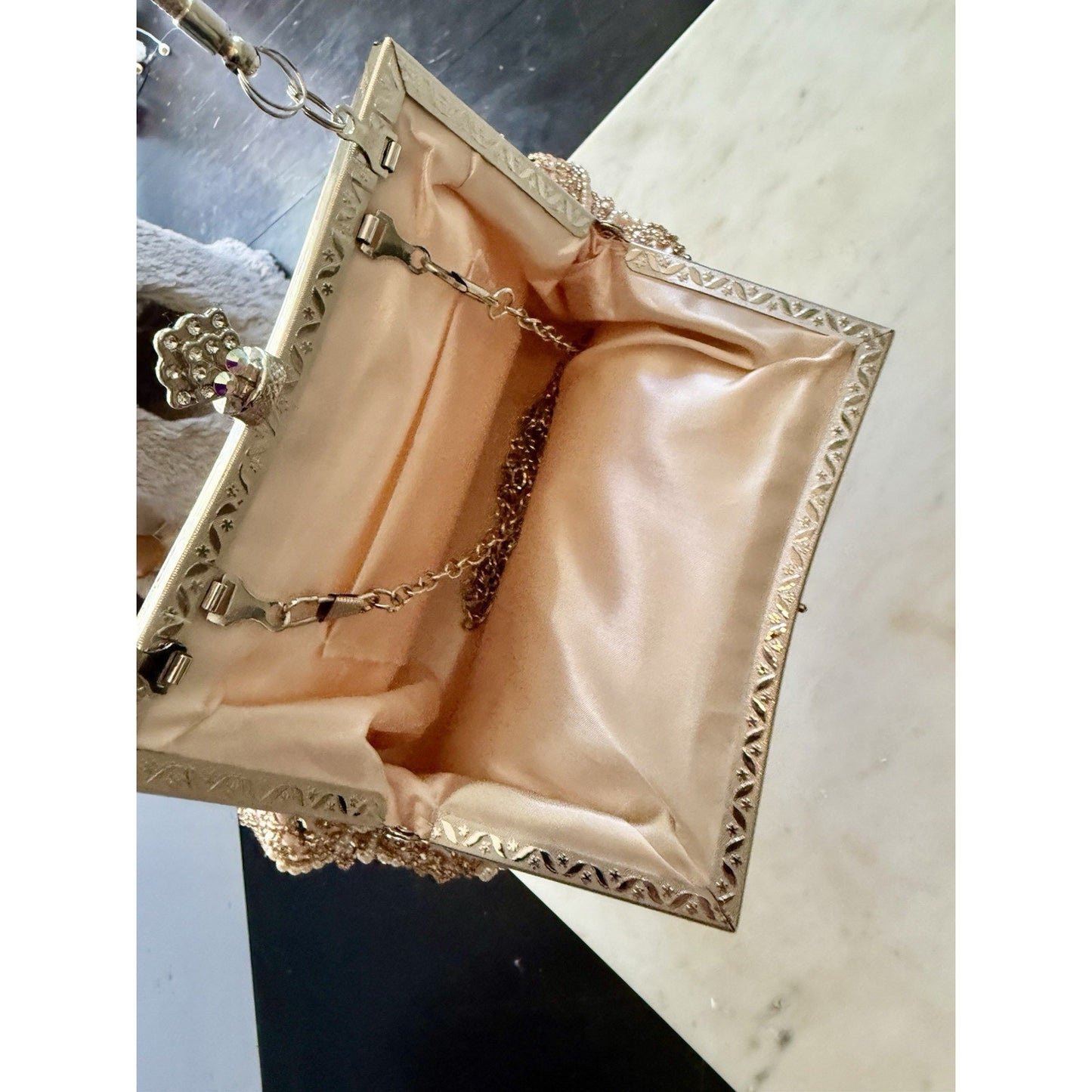 Vintage Rhinestone Evening Purse